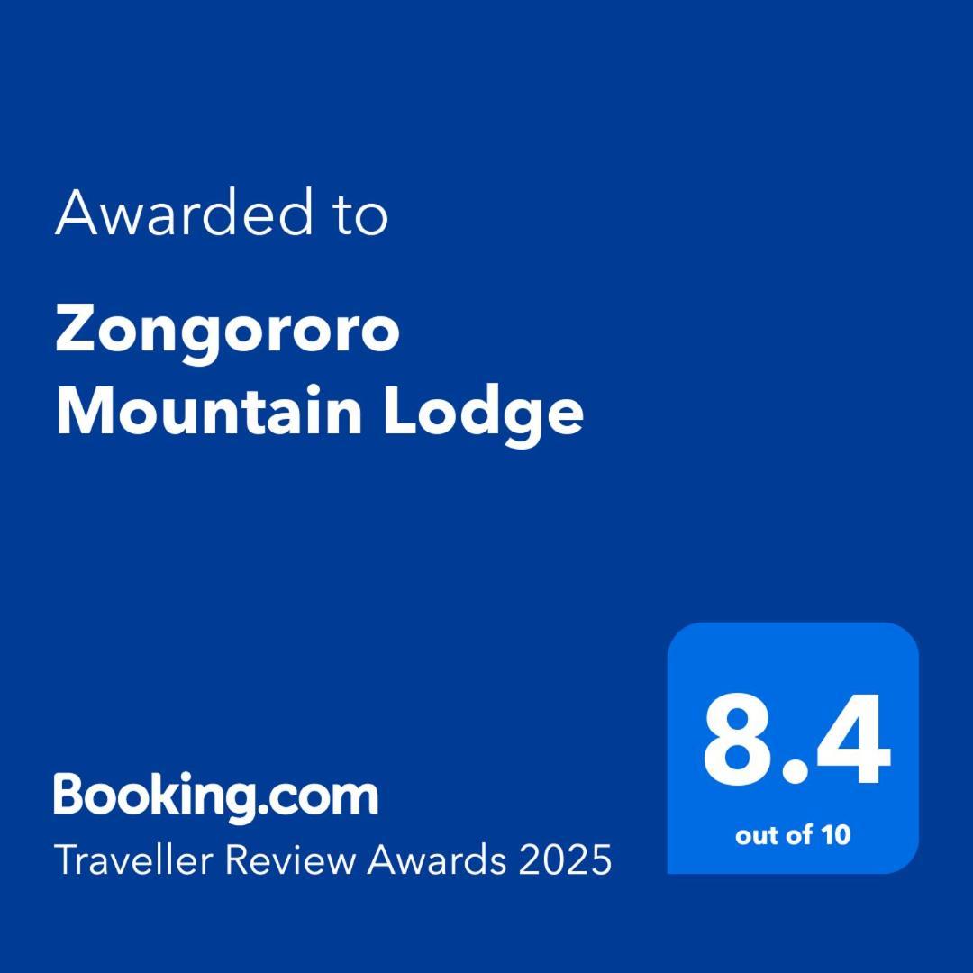 Zongororo Mountain Lodge Waterval-Onder Exterior foto